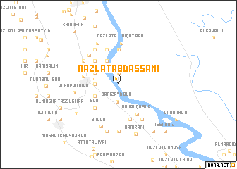 map of Nazlat ‘Abd as Samī‘