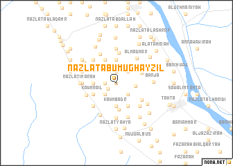 map of Nazlat Abū Mughayzil