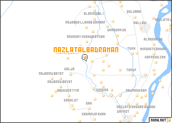map of Nazlat al Badramān