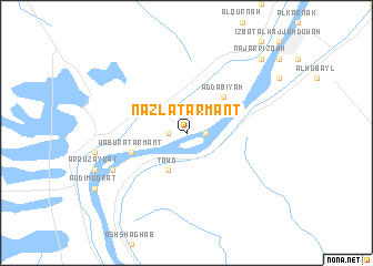 map of Nazlat Armant