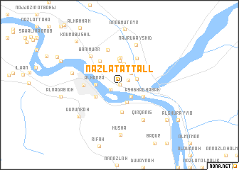 map of Nazlat at Tall