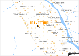 map of Nazlat Tūmā