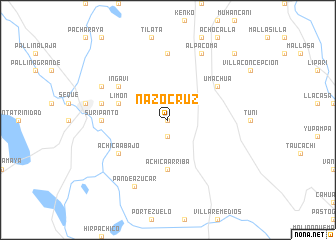 map of Nazo Cruz