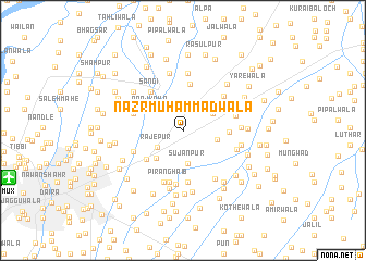 map of Nazr Muhammadwāla
