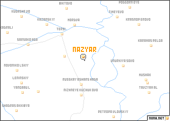 map of Nazyar