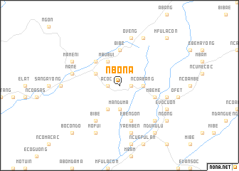 map of Nbona