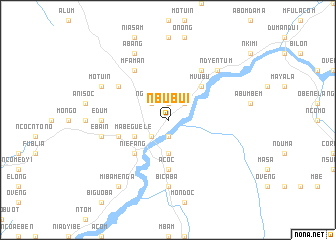 map of Nbubui