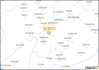 map of Ncanyi