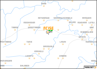 map of Ncise