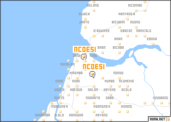 map of Ncoesi