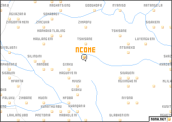 map of Ncome