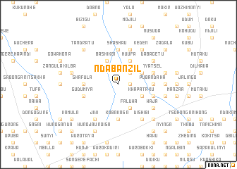map of Ndabanzil