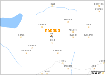 map of Ndagwa