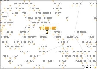 map of Ndakhar