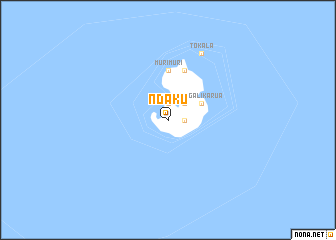 map of Ndaku