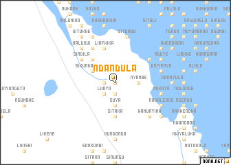 map of Ndandula