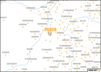 map of Ndava