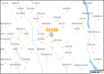 map of Ndeba