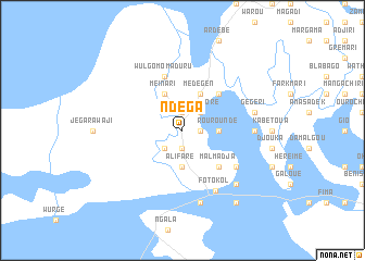 map of Ndéga