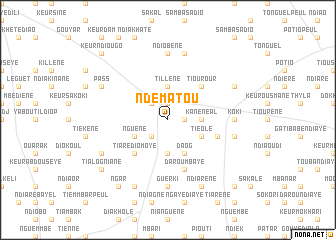 map of Ndématou