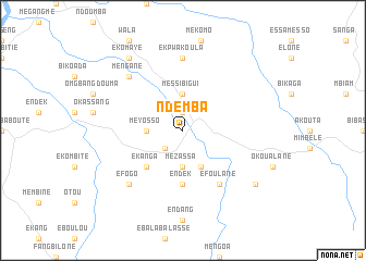 map of Ndemba