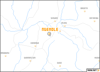 map of Ndemole