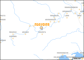 map of Ndevoira