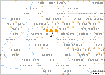 map of Ndewe