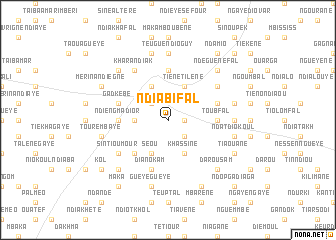 map of Ndiabi Fal