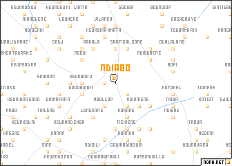 map of Ndiabo