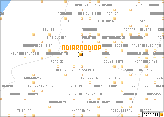 map of Ndiarno Diop