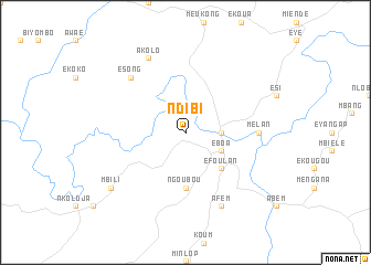 map of Ndibi