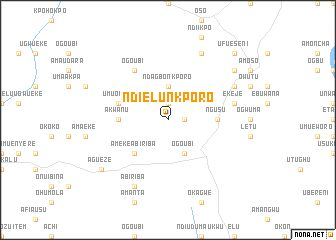 map of Ndi Elu Nkporo