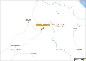 map of Ndiguina