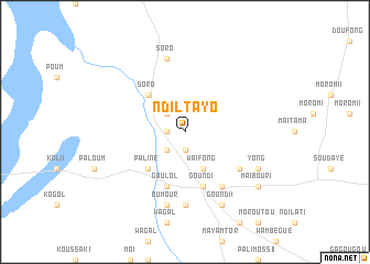 map of Ndiltayo