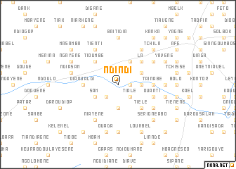 map of Ndindi