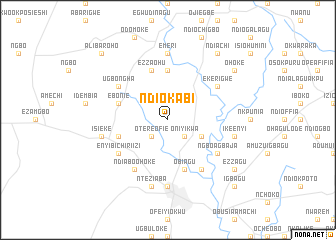 map of Ndiokabi