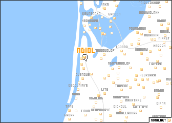map of Ndiol