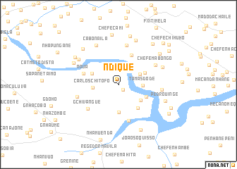 map of N. Dique