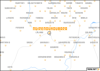 map of Ndiré Noumoubara