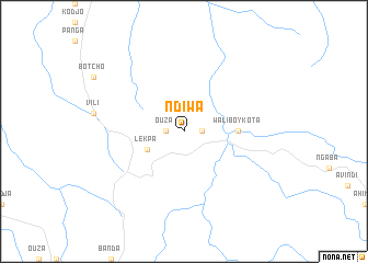 map of Ndiwa