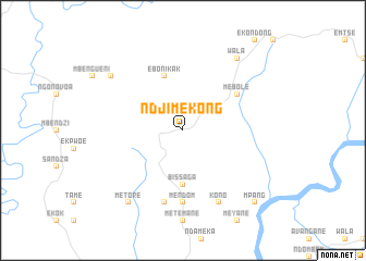 map of Ndjimekong