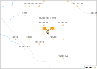 map of Ndlovini