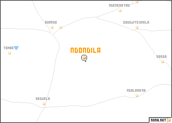 map of Ndondila