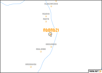 map of Ndondzi