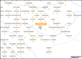 map of Ndonga