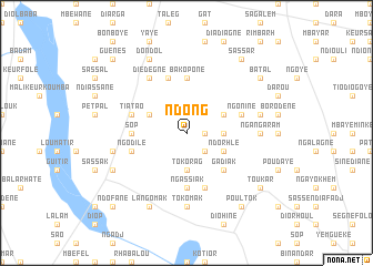 map of Ndong