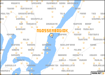 map of Ndosse Mbadiok