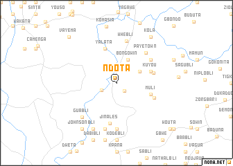 map of Ndota