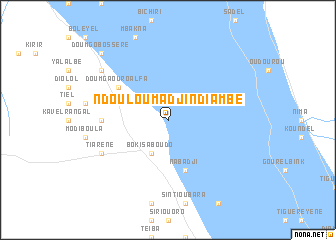 map of Ndouloum Adji Ndiambé